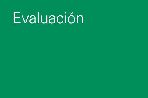Evaluacion Evaluacion