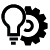 Black implement icon