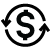 Black financing icon