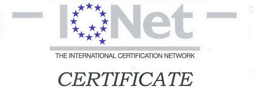 ISO 9001 Certificate ISO 9001 Certificate