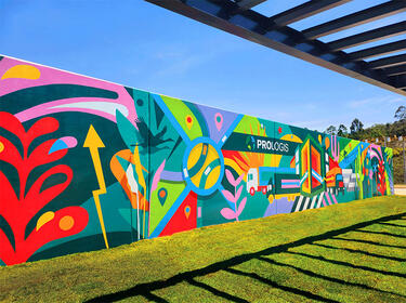 Mural comunitario de Prologis